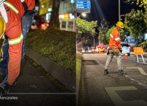 Ciclobanda de la Avenida Santander: avanza el mejoramiento para mayor visibilidad y seguridad