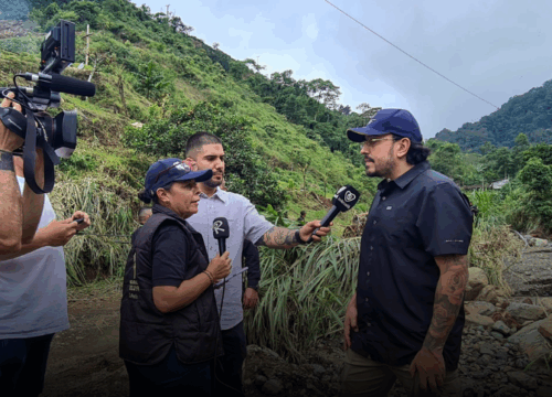 Gobernador de Risaralda lidera respuesta a emergencia en Belén de Umbría y pide apoyo al Gobierno Nacional