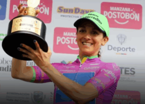 Diana Peñuela logra título y récord de victorias en la Vuelta a Colombia femenina