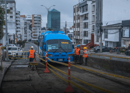 Obras viales generan reducción de carriles y cierres en la avenida Santander de Manizales