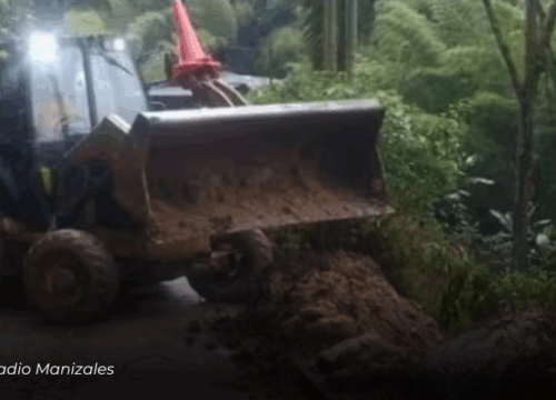 Lluvias en Caldas provocan cierres totales y afectaciones en varias vías del departamento