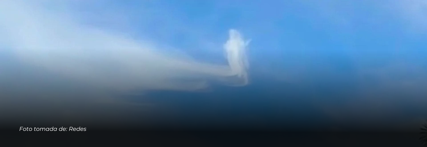 Nube con forma de “Jesús”, emociona a fieles en Filipinas