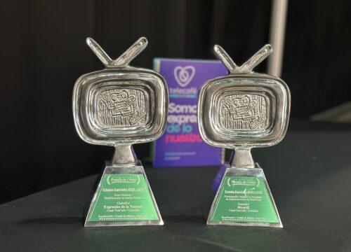 Telecafé recibe dos Premios internacionales en el Festival Pantalla de Cristal en México