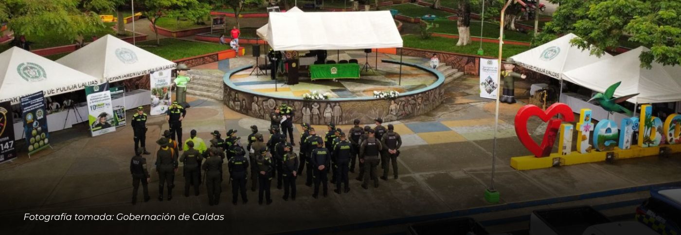 Se reducen las cifras delictivas en el Occidente Próspero de Caldas e implementan nuevas iniciativas