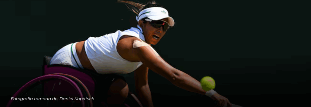 Colombiana Angélica Bernal hace historia y clasifica a la final de dobles en Wimbledon