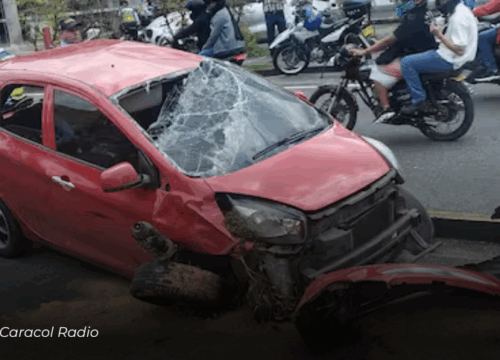 Conductor presuntamente ebrio provocó accidente múltiple en Dosquebradas durante intento de fuga