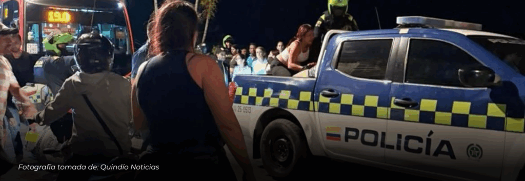 Dos heridos tras ataque sicarial en el barrio Jubileo de Armenia