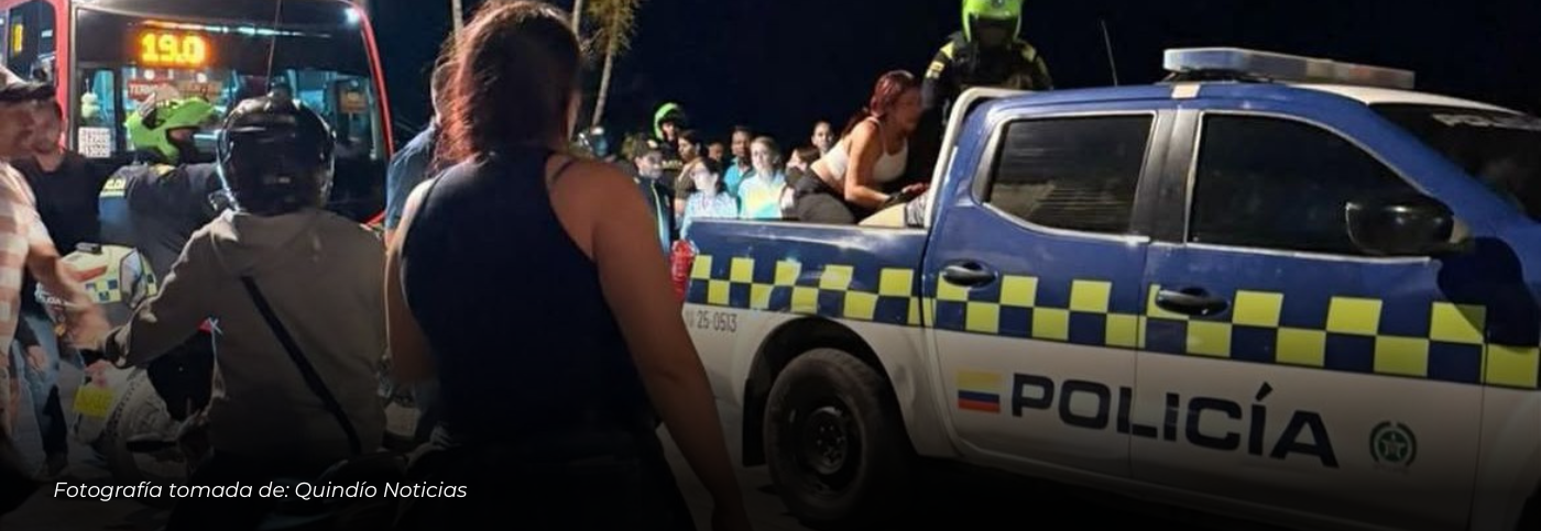 Dos heridos tras ataque sicarial en el barrio Jubileo de Armenia