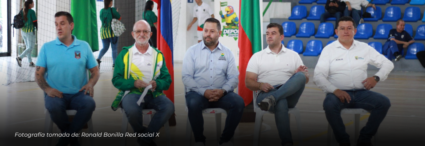 Caldas vive la gran fiesta del deporte con el inicio de los Juegos Deportivos Departamentales 2025