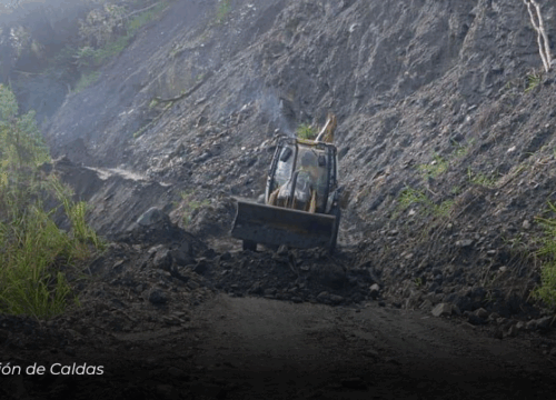 Gobernación de Caldas propone nuevo trazado vial en Pácora ante deslizamientos persistentes en la vía La Lutaima – San Bartolomé