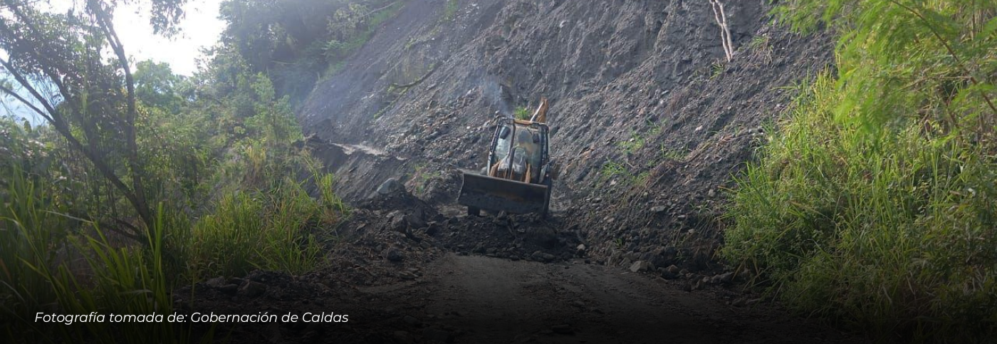 Gobernación de Caldas propone nuevo trazado vial en Pácora ante deslizamientos persistentes en la vía La Lutaima – San Bartolomé