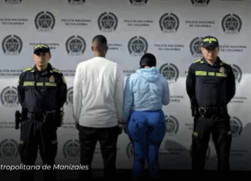 Capturan a pareja que habría drogado y robado a víctima en Manizales: el hurto superó los 63 millones de pesos