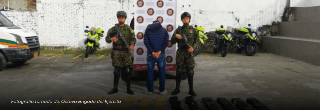 Golpe al narcotráfico en La Línea: incautan 86 kilos de marihuana vinculados a grupo armado residual