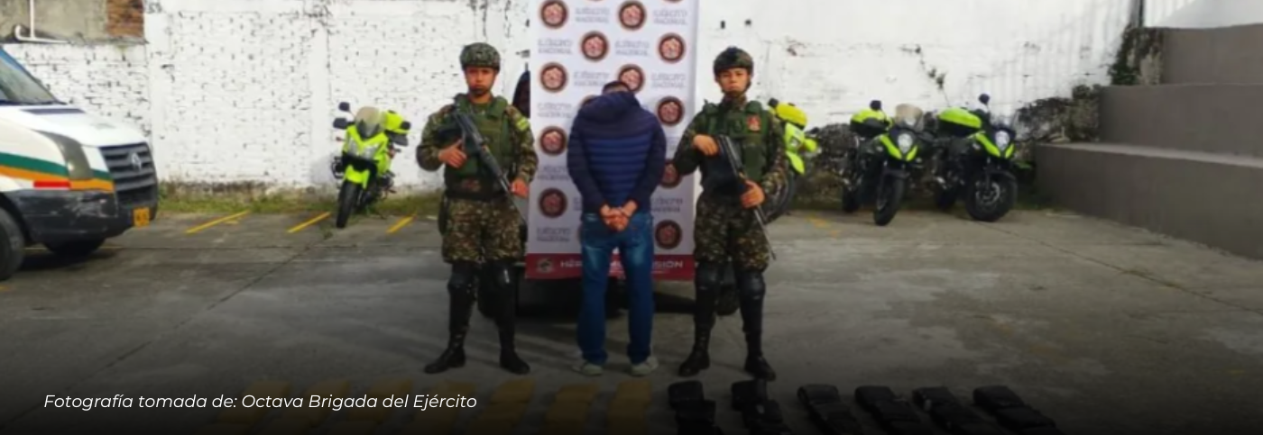 Golpe al narcotráfico en La Línea: incautan 86 kilos de marihuana vinculados a grupo armado residual