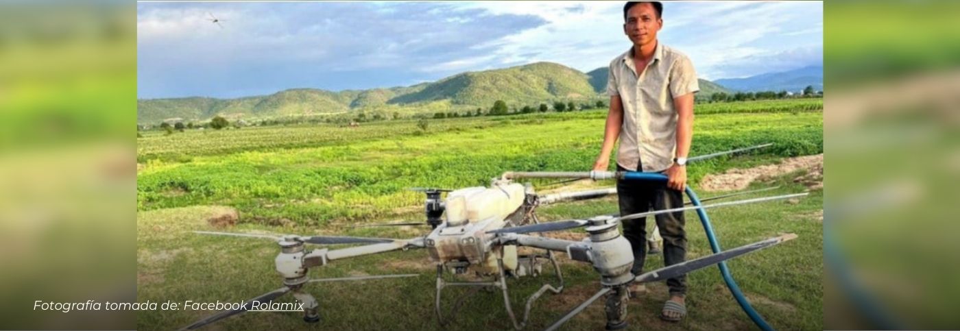 Tecnología que salva vidas: agricultor usa un dron para rescatar a dos niños durante una inundación en Vietnam