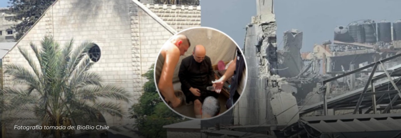 Ataque en Gaza: La única iglesia católica de la Franja recibe impacto