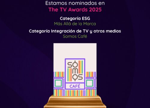 Telecafé protagonista en The TV Awards 2025 con el proyecto transmedia “Somos Café”