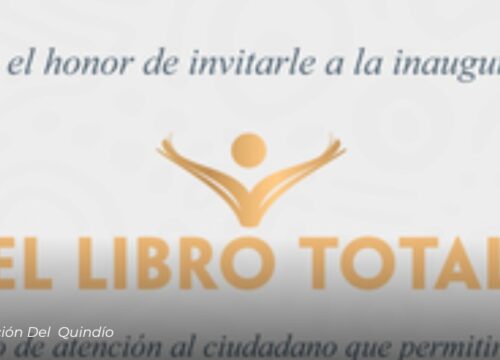 El Quindío recibe a «Libro Total», un programa que fusiona cultura y servicios administrativos