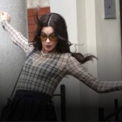 Anne Hathaway grabando en las calles de Nueva York