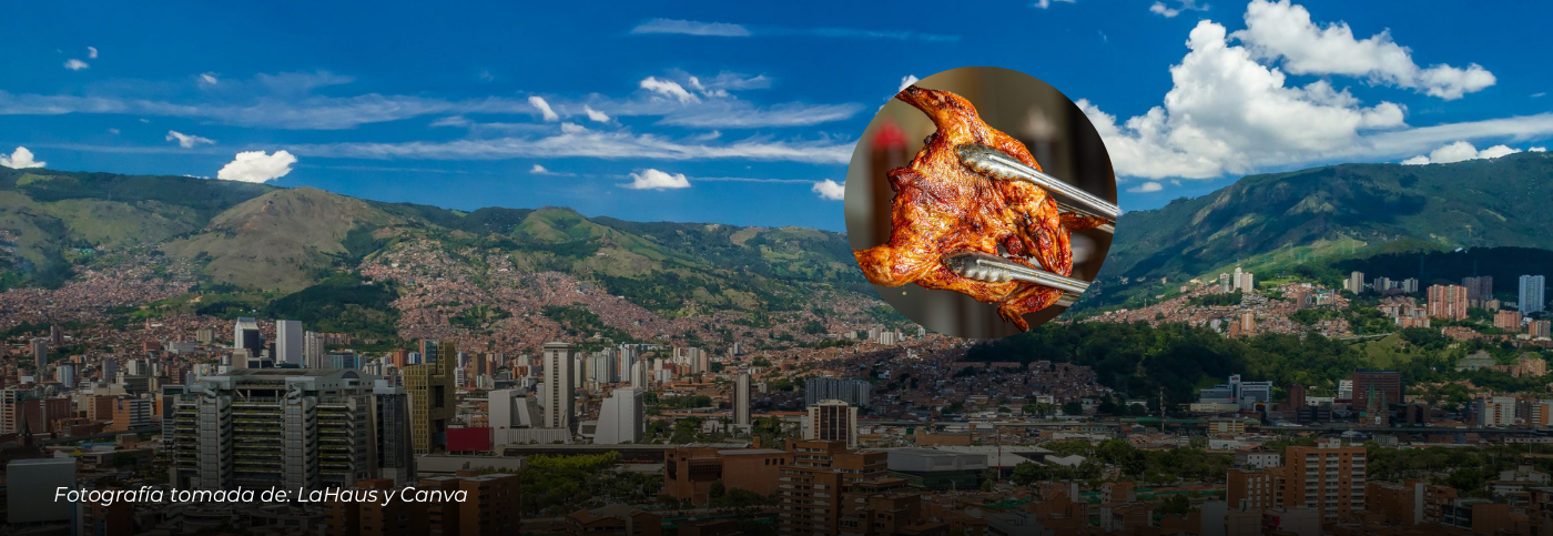 Medellín registra el pollo asado más caro del país en julio, pese a baja general de precios