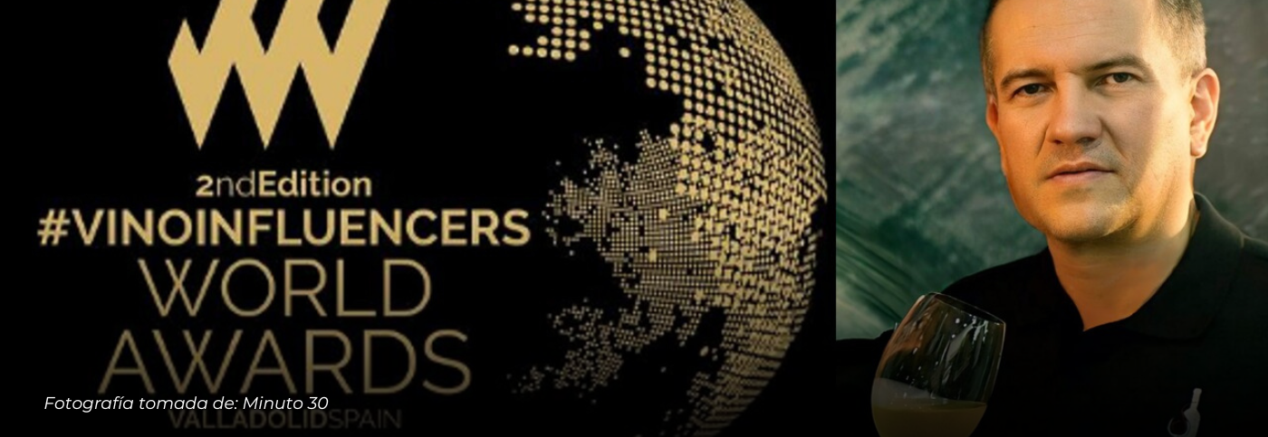Mauricio Tamayo, único sommelier colombiano nominado a los Vinoinfluencers World Awards 2025