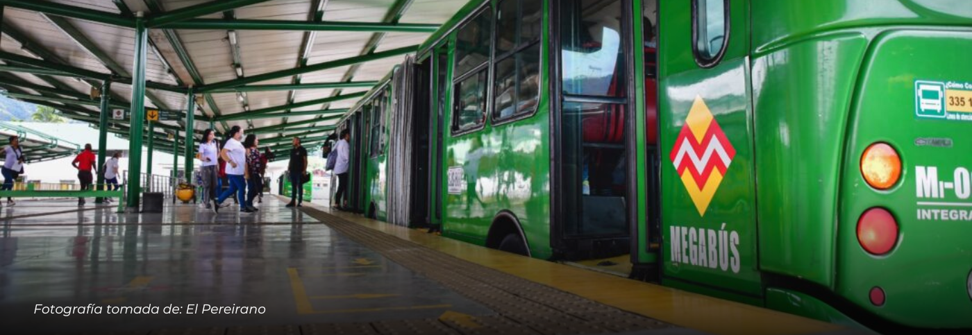 Megabús de Pereira ajusta rutas y habilita bahías de taxis por eventos en Ciudad Victoria