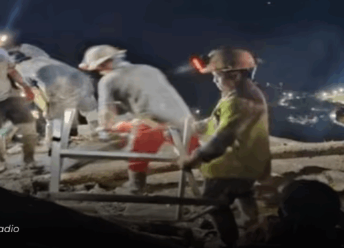 Rescatan con vida a los nueve mineros atrapados tras deslizamiento en Marmato, Caldas