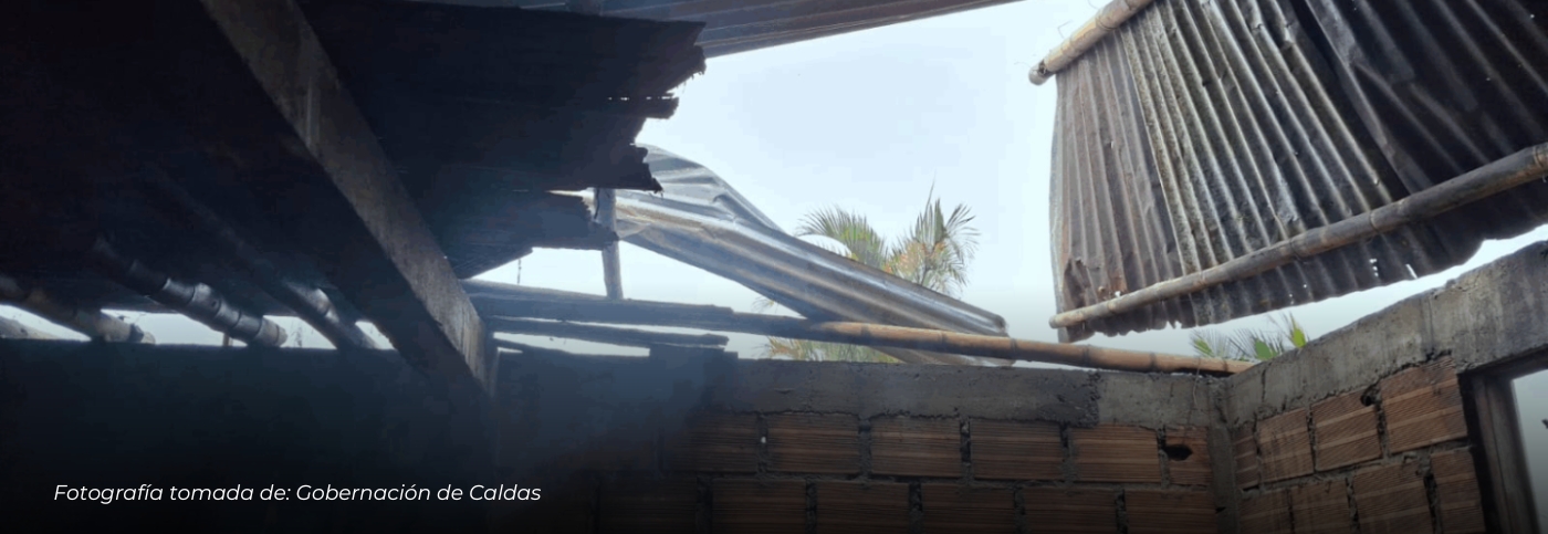 Caldas reporta balance de precipitaciones y alerta por movimientos en masa en agosto