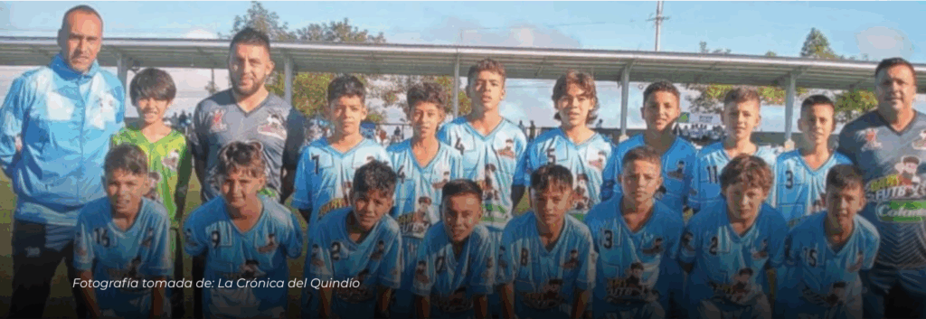 Camino al Fútbol enciende la ilusión del Quindío al clasificar al Baby Fútbol 2026 en Medellín