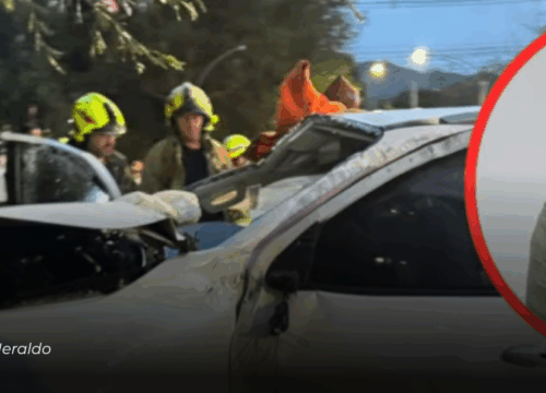 Accidente en caravana de Daniel Palacios en Medellín dejó nueve heridos