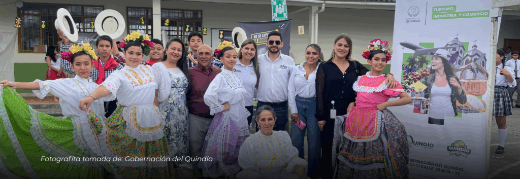 Quindío fortalece la educación turística en estudiantes de Calarcá a través de feria cultural escolar