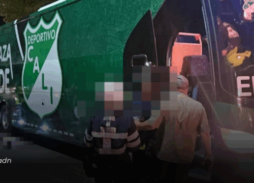 Tragedia en la caravana del Deportivo Cali: un aficionado falleció arrollado por el bus del club