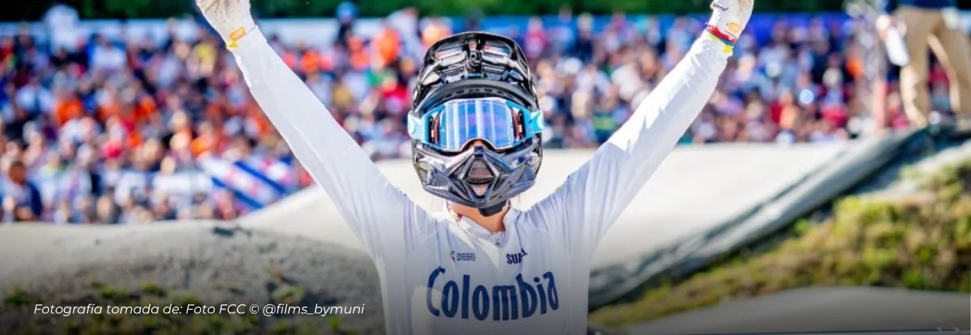 ¡Orgullo Colombiano! Valentina Jiménez se corona campeona mundial de BMX en Dinamarca