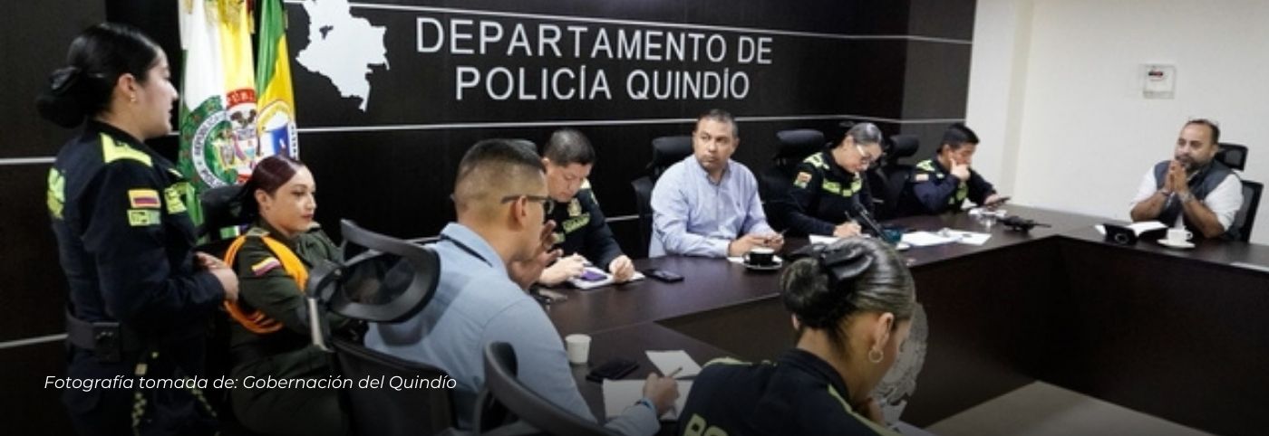 Refuerzan la seguridad en el Quindío: Nueva estrategia integra operativos policiales y diálogo ciudadano