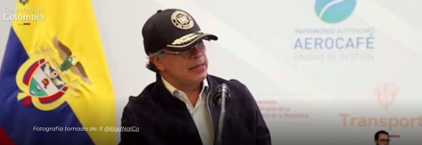 Presidente Gustavo Petro calificó a Pereira como “campeona en violencia” por el aumento de homicidios