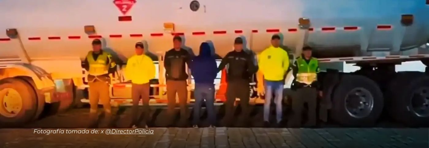 Incautan 1,3 toneladas de cocaína en Pereira ocultas en carrotanque que simulaba transportar gas