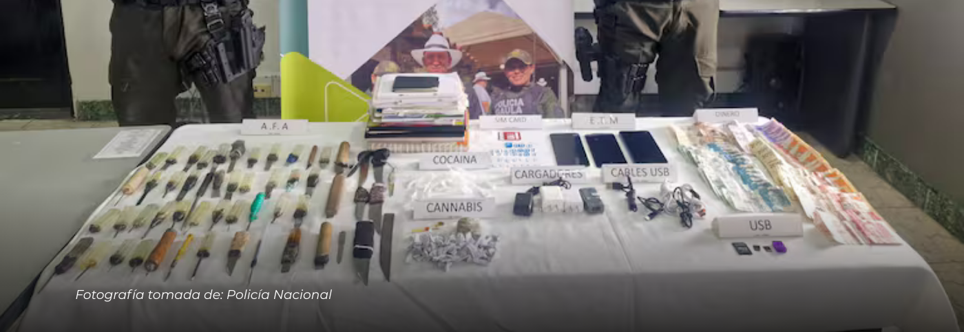 Extorsiones desde prisión: hallan más de 40 sim cards en cárcel La 40 de Pereira