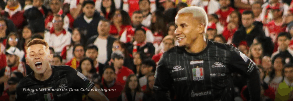 Once Caldas venció 2-1 a Santa Fe en El Campín y logró su primera victoria en la Liga BetPlay
