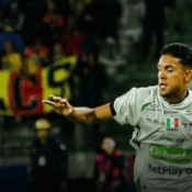 Jugadores de Once Caldas y Deportivo Pereira