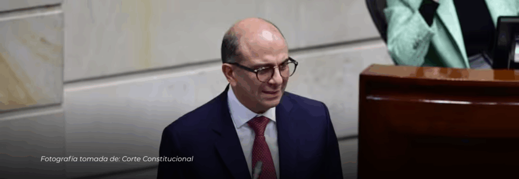 Carlos Camargo Assis es el nuevo magistrado de la Corte Constitucional