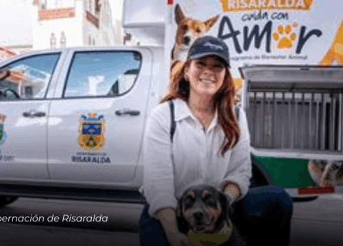 Gobernación de Risaralda entrega camioneta veterinaria y estrena parques en Santa Rosa de Cabal
