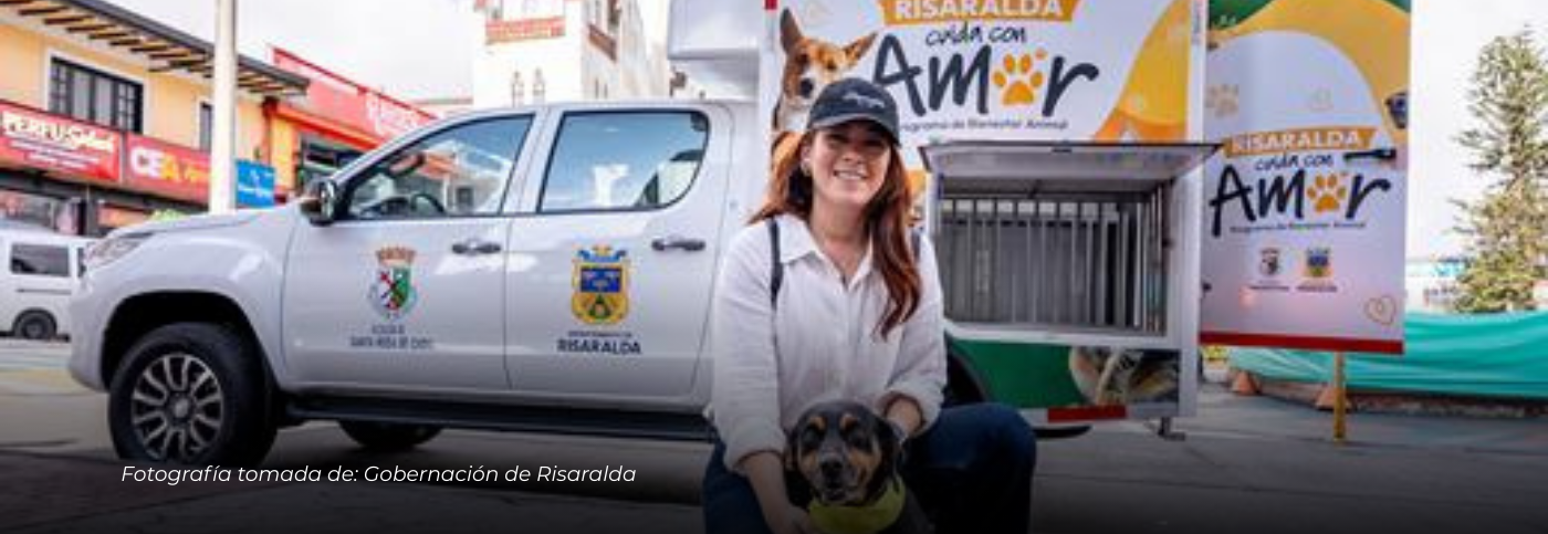 Gobernación de Risaralda entrega camioneta veterinaria y estrena parques en Santa Rosa de Cabal
