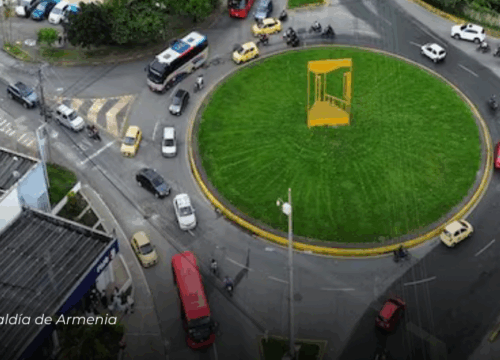 Armenia estudia ajustar pico y placa ante inicio de obra en el intercambiador de Bomberos