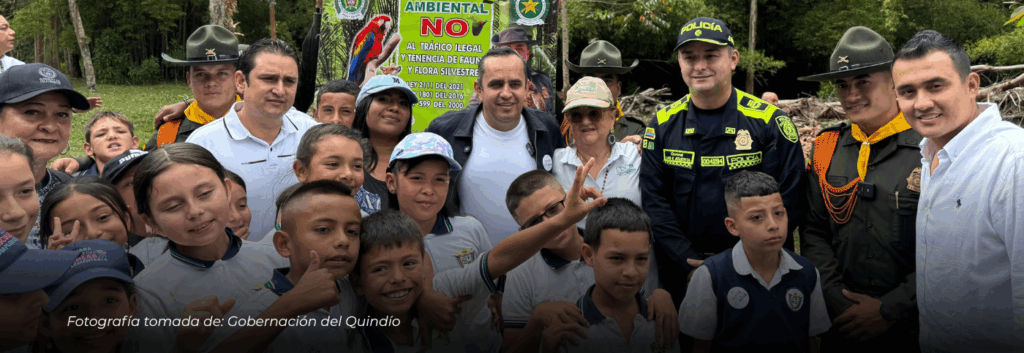 Gobernación del Quindío sembró 120 palmas de cera en el Valle de Cocora para conmemorar los 183 años de Salento