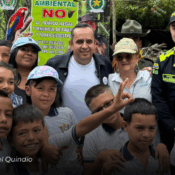 Gobernación del Quindío sembró 120 palmas de cera en el Valle de Cocora para conmemorar los 183 años de Salento