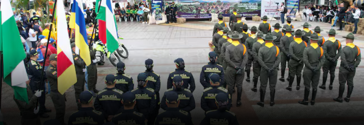 Policía refuerza seguridad en Caldas para garantizar cosecha cafetera 2025