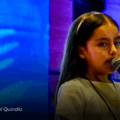 Una niña de nueve años inspira al Quindío con un poderoso mensaje de paz