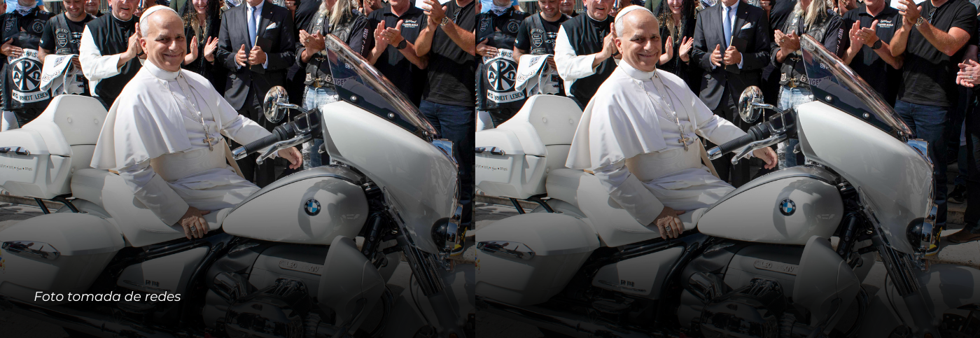 El Papa León XIV firma una BMW para subasta benéfica a niños de Madagascar