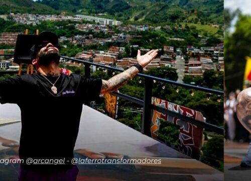 La Ferro rinde tributo a Arcángel en medio de las Fiestas de la Cosecha con un mural que inspira sueños y transformación