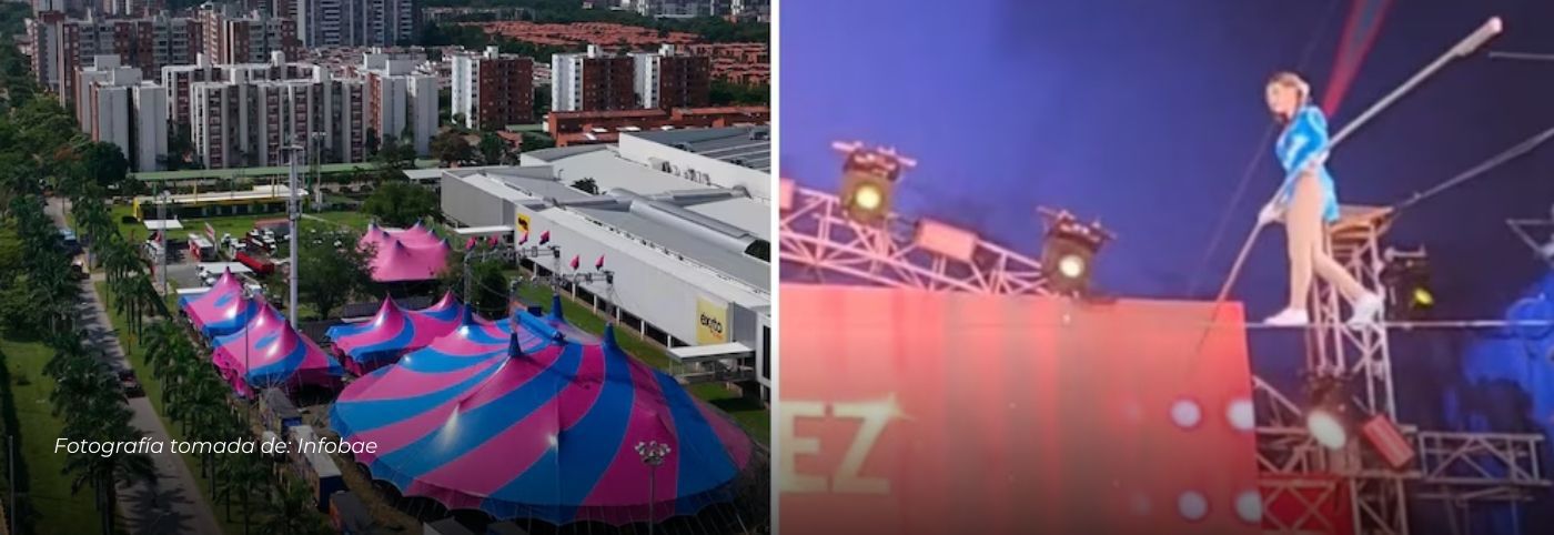 Impactante accidente: trapecista de los Hermanos Gasca sufrió caída de 10 metros de altura